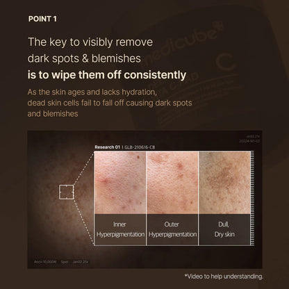 Medicube Deep Vita C Pad 70pcs